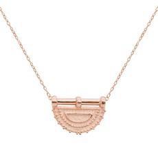 Half Moon Pendant Rose Gold via Loft & Daughter