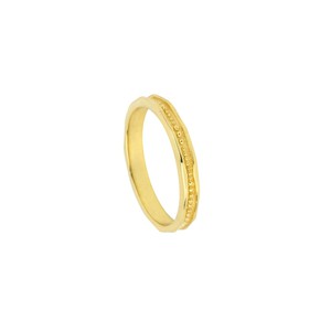 Skinny Relic Stacking Ring Gold Vermeil from Loft & Daughter