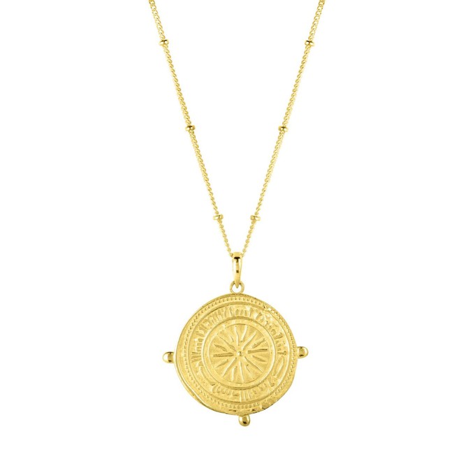 Divine Compass Pendant from Loft & Daughter