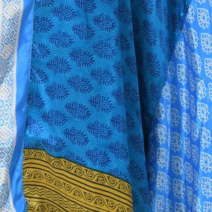 If Saris Could Talk Kimono- Blue Topaz from Loft & Daughter