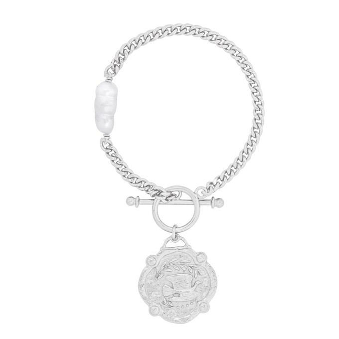 Spero Pearl Bracelet Silver from Loft & Daughter