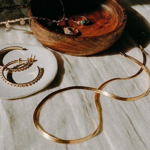 Liquid Snake Chain gold vermeil - Sample Sale from Loft & Daughter