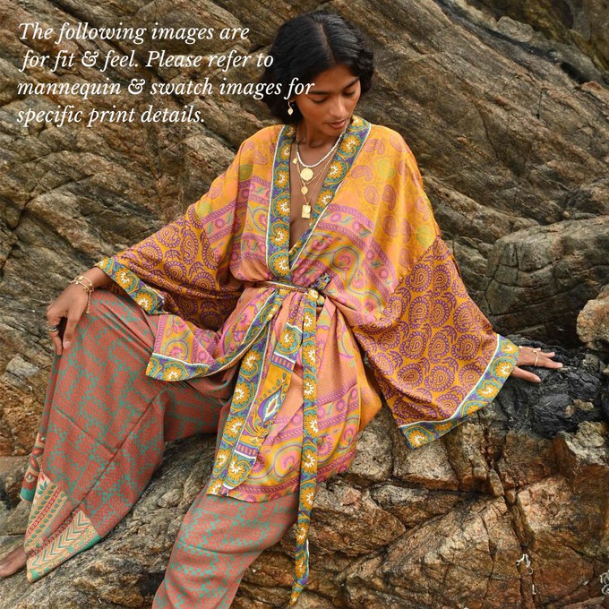 If Saris Could Talk Kimono- Narain Niwas from Loft & Daughter