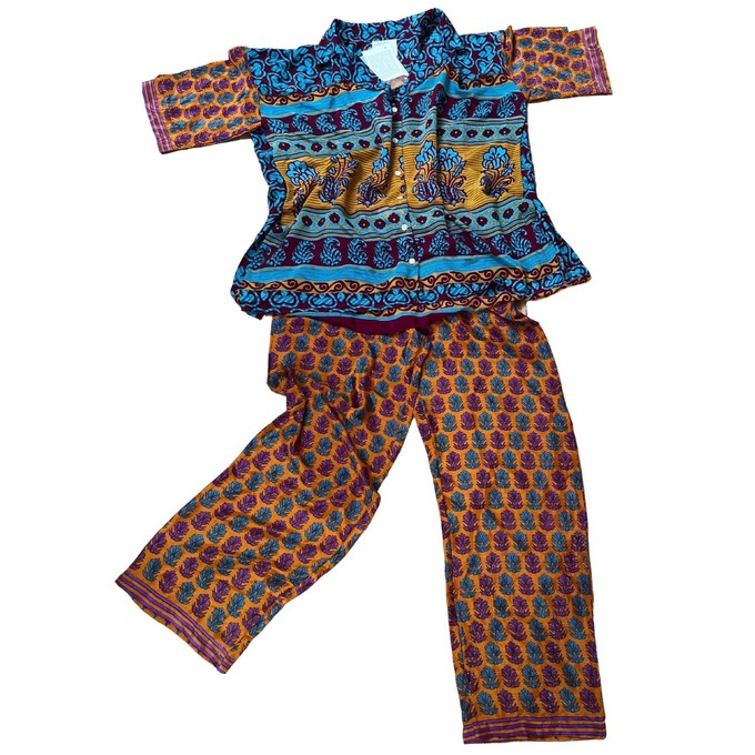 Once Upon a Sari Co-Ord Size 6-8: Print B from Loft & Daughter