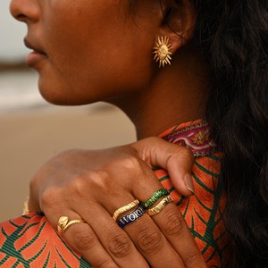 Serpent Pinky Ring Silver from Loft & Daughter