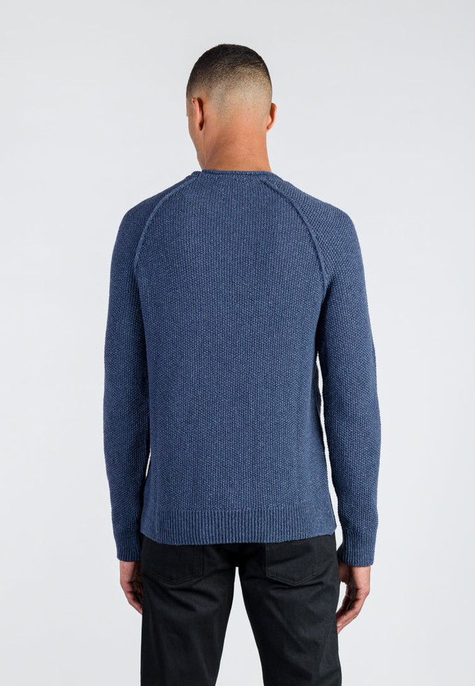 GOODMORNING JEAN SWEATER | Darker Indigo from Loop.a life