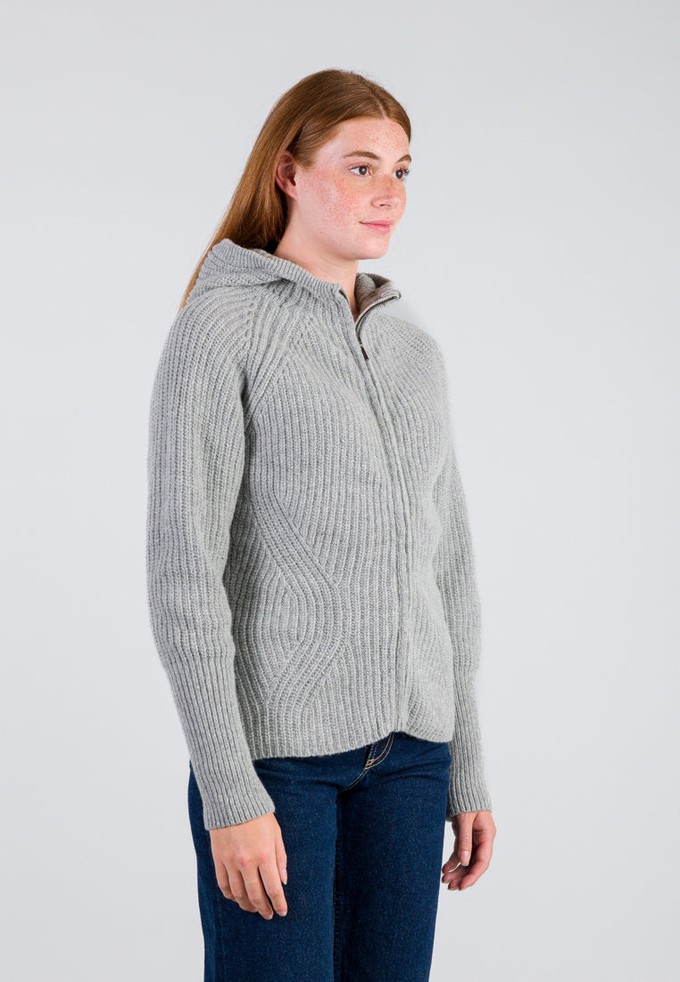 EASY GOING HOODY WOMEN | Light Grey from Loop.a life