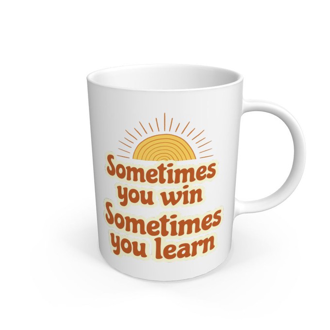 Sometimes You Win - Sometimes You Learn Mug from Lost in Samsara