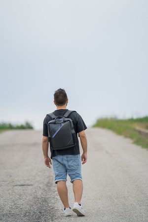 Recycled inner tube Portobello Backpack from Lost in Samsara