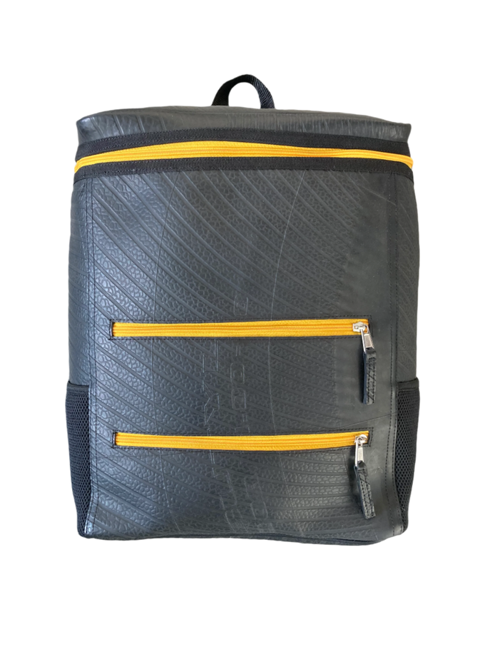 Upcycled inner tube Acton Backpack from Lost in Samsara