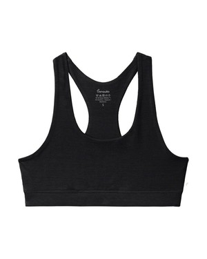 Tranquillo dames racerback-bh Tencel - zwart from Lotika