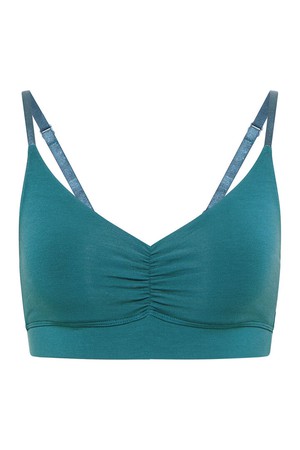 Tranquillo dames bralette bh Tencel - bermuda blue from Lotika