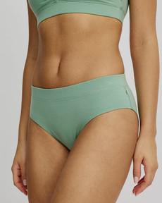 Tranquillo dames hipster Tencel - granite green via Lotika