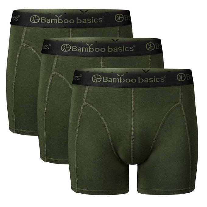 Bamboo Basics bamboe boxershorts Rico – green from Lotika