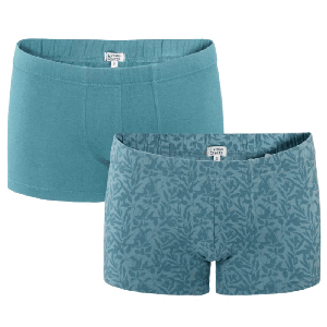 Boxershorts katoen Hogan 2-pack leafs - reef waters from Lotika