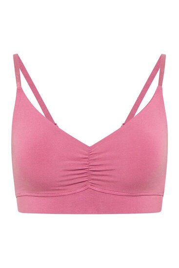 Tranquillo dames bralette bh Tencel - red violet from Lotika