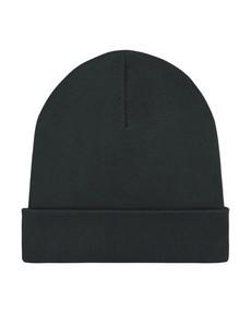 Rib Beanie black via Lotika