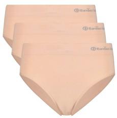 Bamboe slip naadloos Belle 3-pack - roze via Lotika