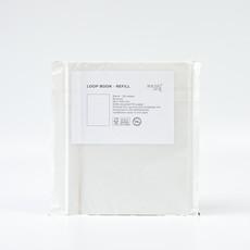 Navulling notitieboek LOOP - Blanco papier via MADE out of