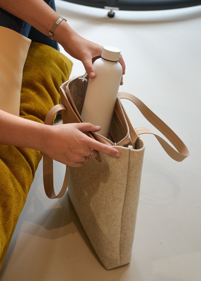 Shopper LIN - Beige from MADE out of