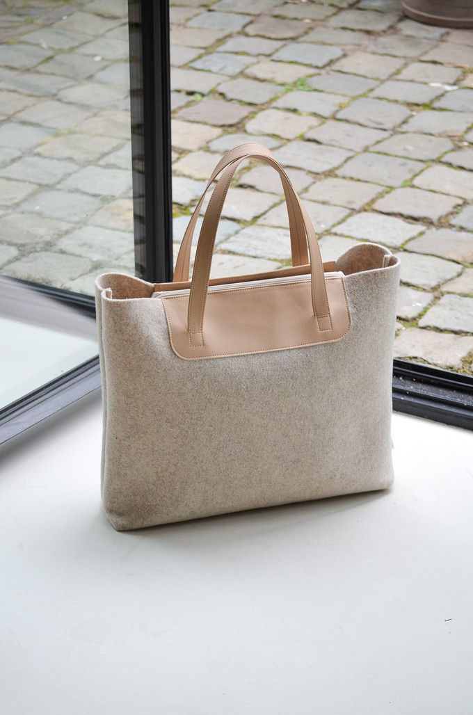 Shopper MARLY - Beige from MADE out of