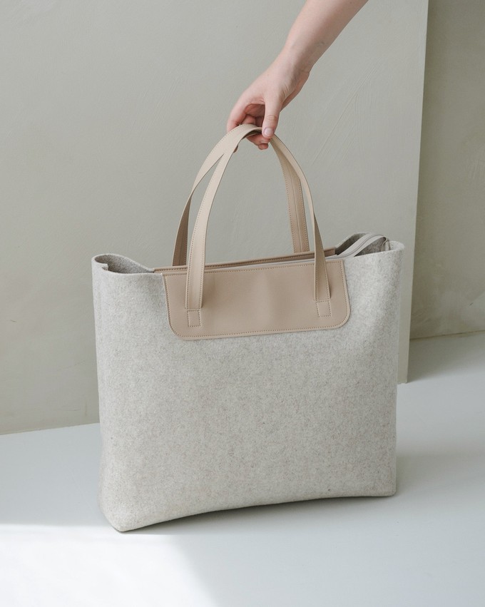 Shopper MARLY - Beige from MADE out of