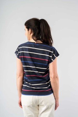 Yvet Navy Stripes top from Marjolein Elisabeth