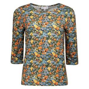 Mara Blue Flowers top from Marjolein Elisabeth