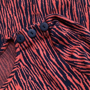 Jolein Red Zebra jurk from Marjolein Elisabeth