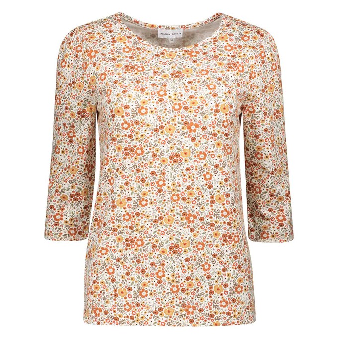 Mara Brick Flowers top from Marjolein Elisabeth