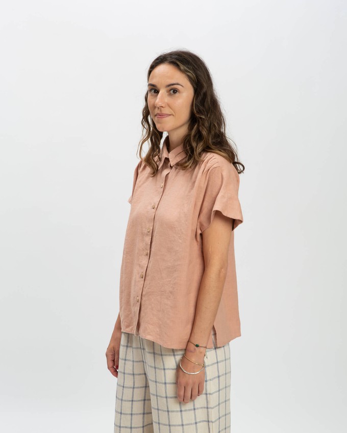 Linen Blouse rose from Matona