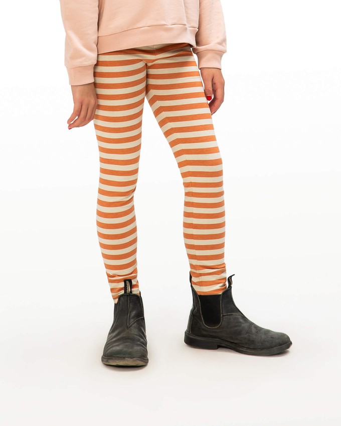 Jersey Leggings oyster-caramel from Matona