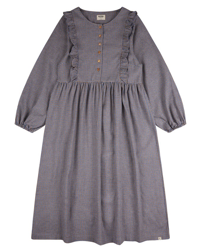 Flannel Kids Dress pepita from Matona