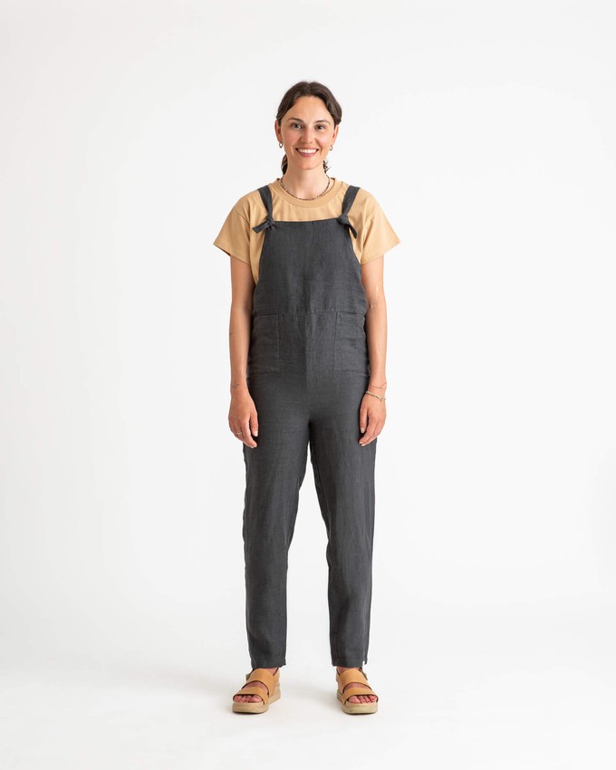 Linen Overall black from Matona