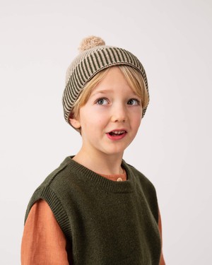 Pom Pom Beanie loden green from Matona