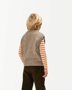 Knit Vest pebble from Matona