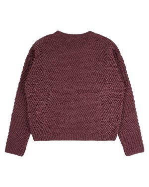 Round Neck Sweater berry from Matona