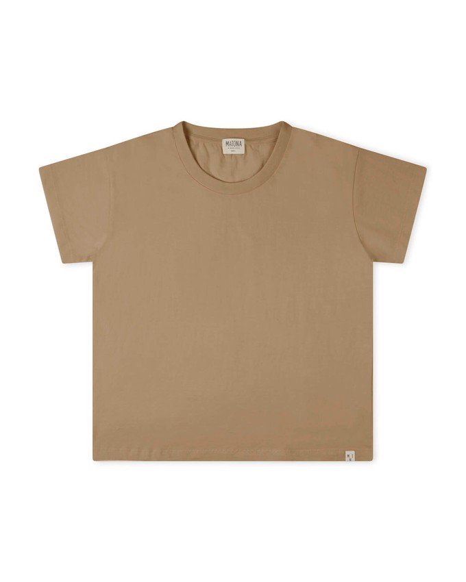 Essential T-Shirt camel from Matona