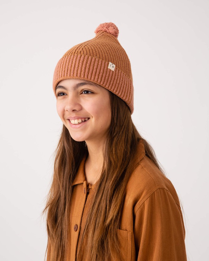 Pom Pom Beanie ochre from Matona