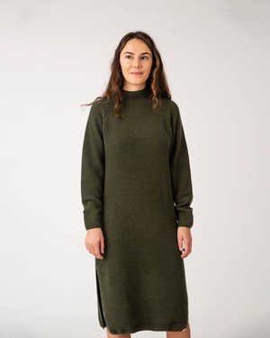 Knit Dress loden green from Matona