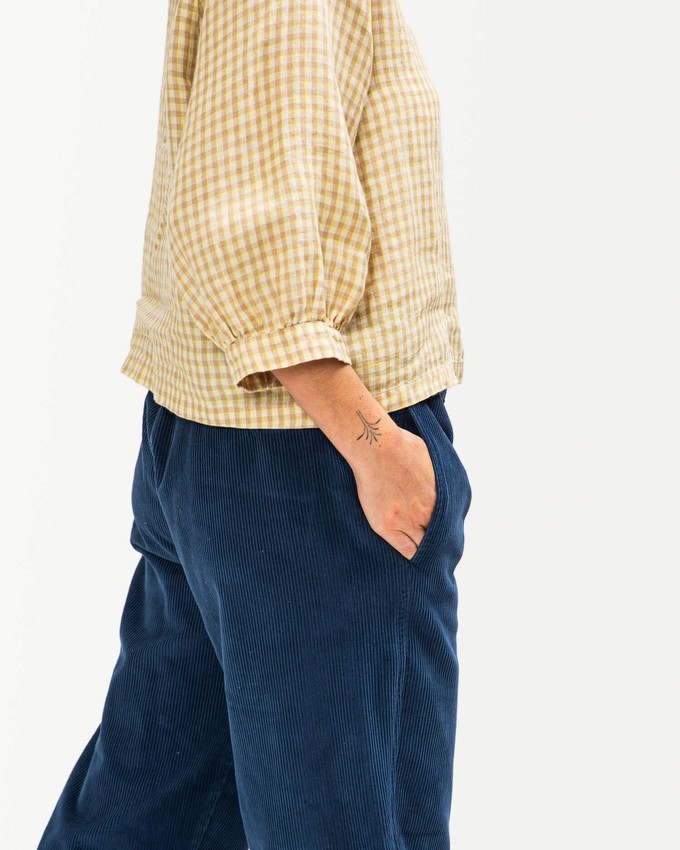 Corduroy Pants anchor blue from Matona