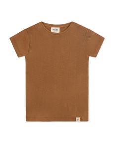 Rib Tee toffee via Matona