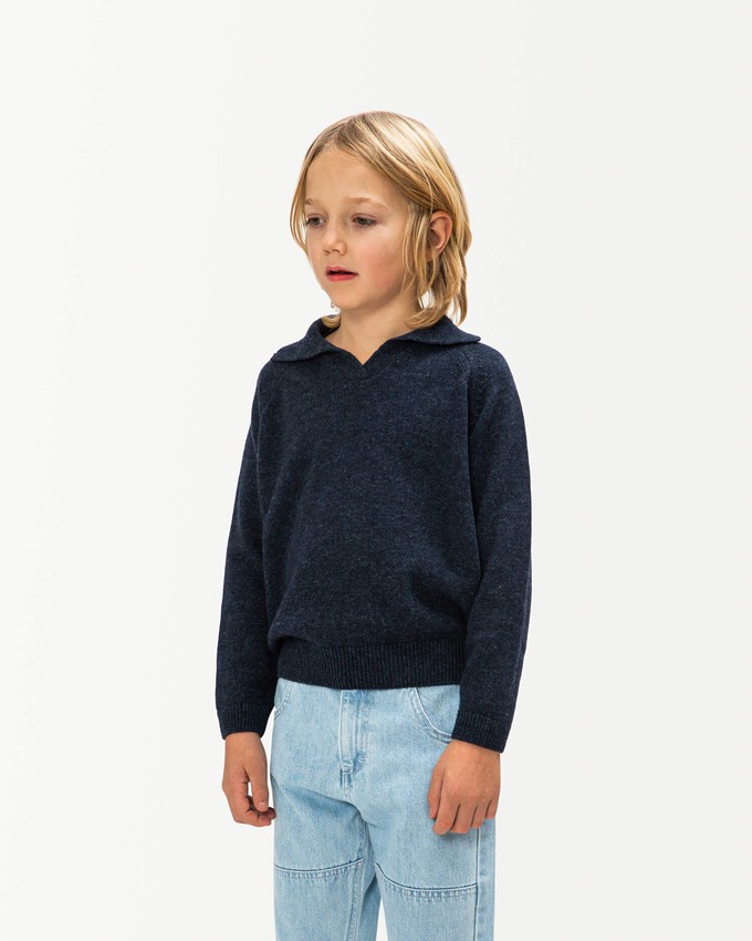 Collared Jumper navy from Matona