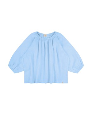 Muslin Blouse powder blue from Matona