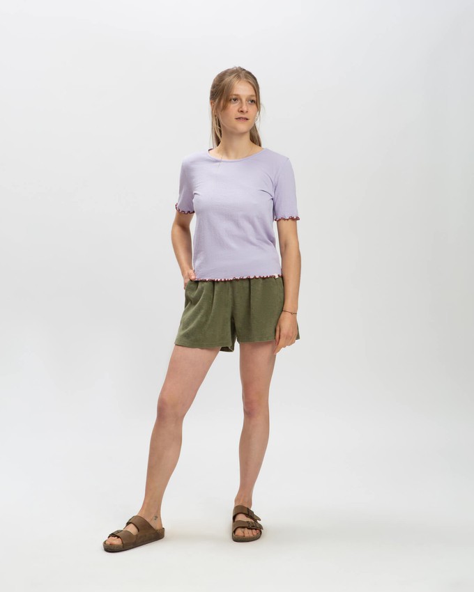 Curly T-Shirt viola from Matona