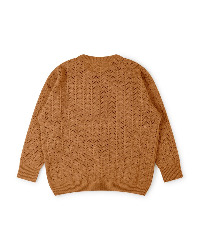 Lace Sweater ochre from Matona