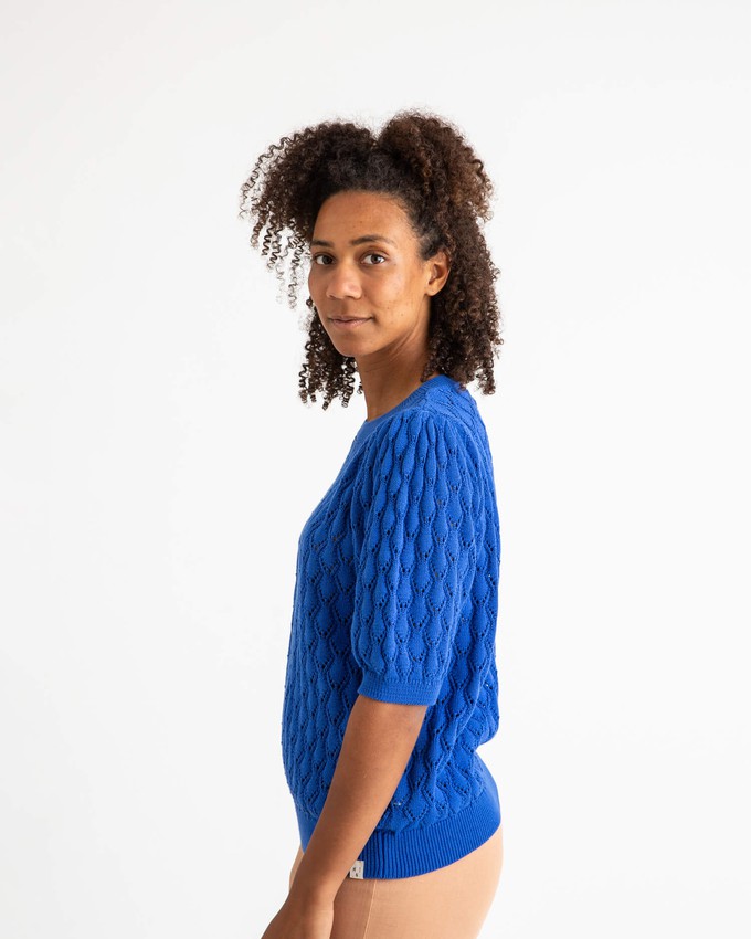 Knit Blouse cobalt from Matona