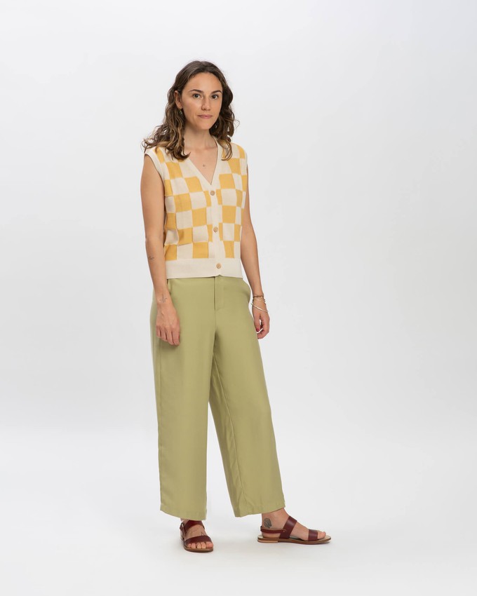 Tencel Pants slate green from Matona