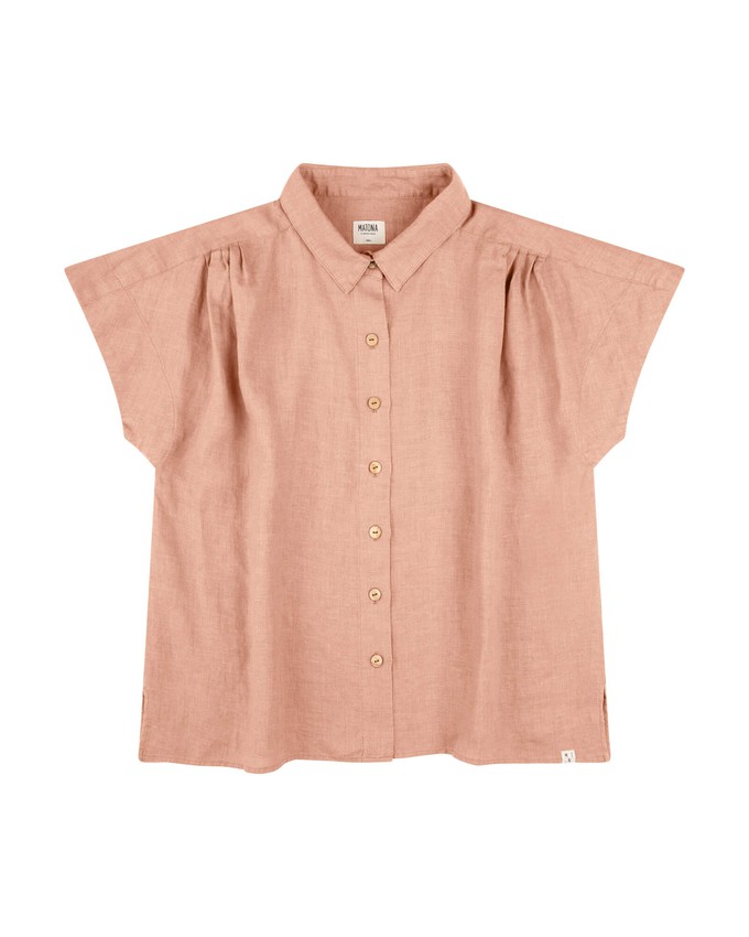 Linen Blouse rose from Matona