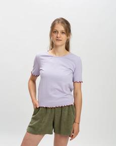 Curly T-Shirt viola via Matona